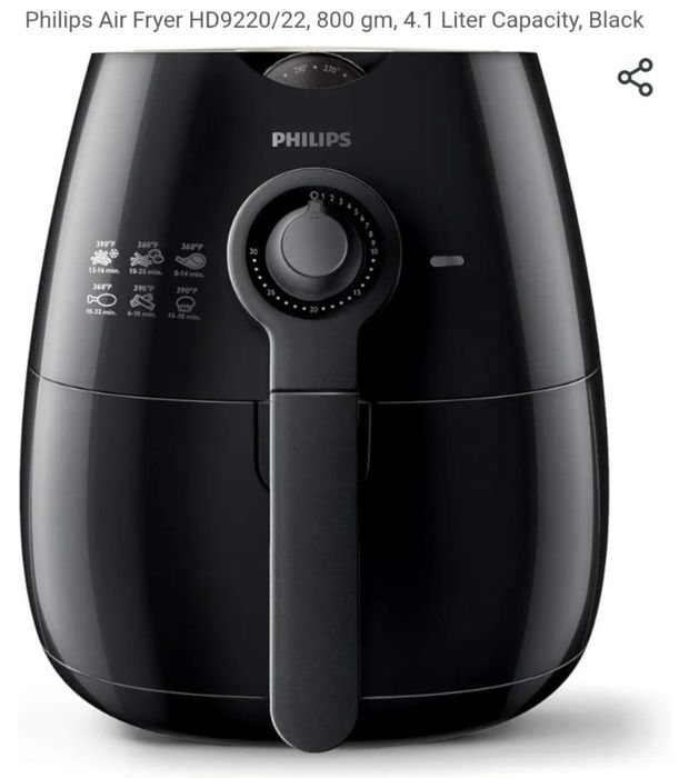 Air Fryer da Philips como nova