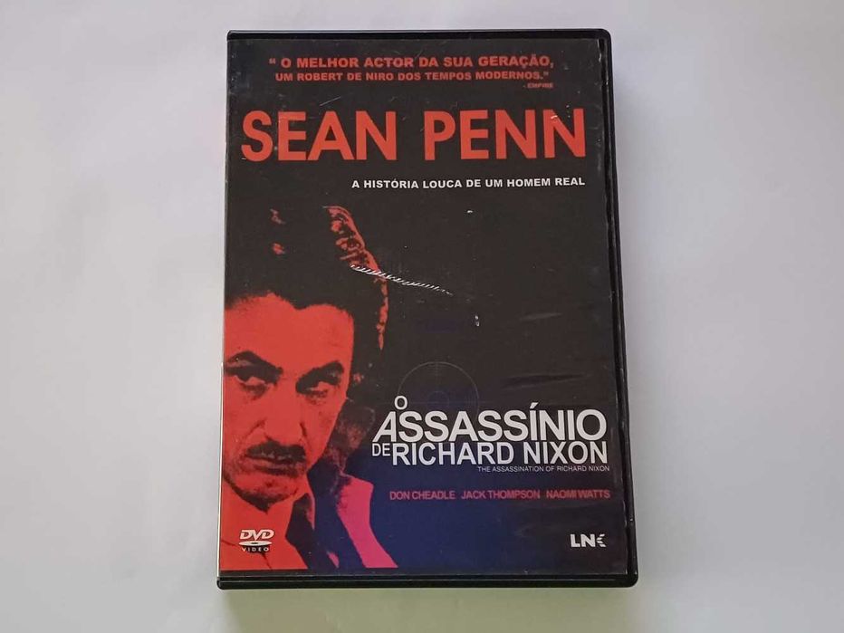 DVD - O assassínio de Richard Nixon, com Sean Penn, Naomi Watts