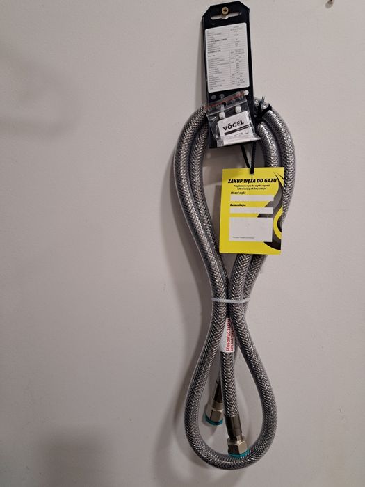 Nowy wąż do gazu Vögel 2m