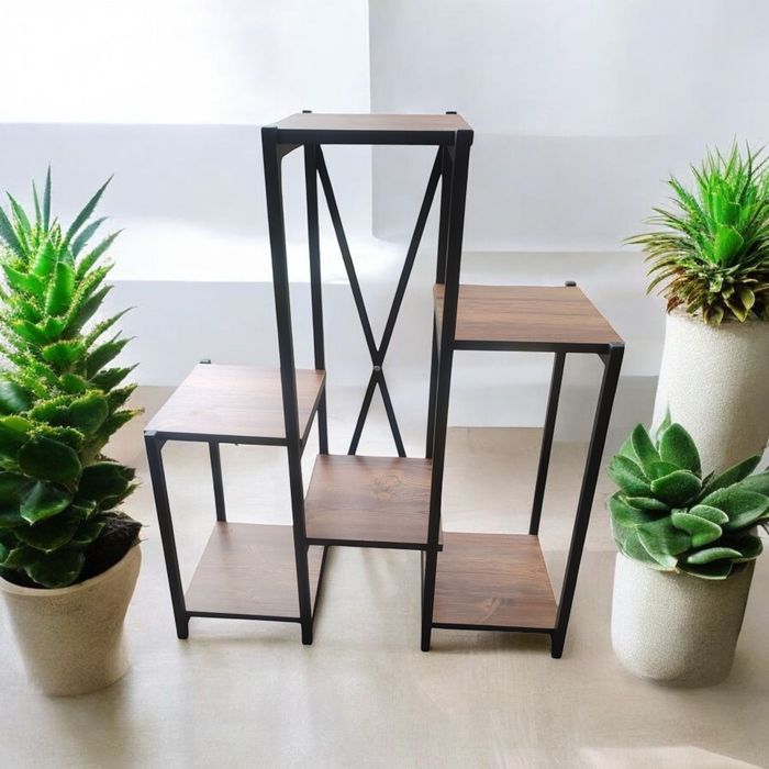 Підставка Loft для квітів або декору лофт розбірна стелаж для квітів