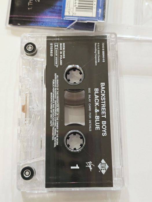 Kaseta magnetofonowa Backstreet Boys Black & Blue