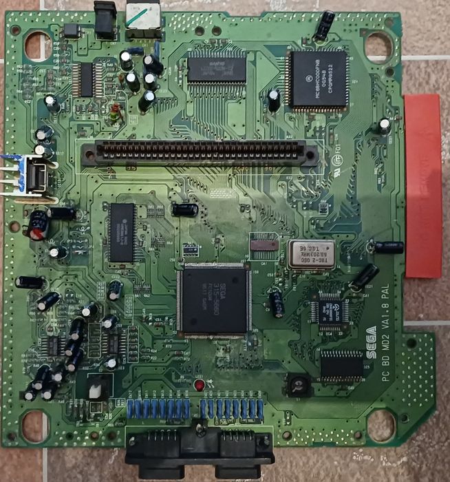 Материнка Sega Mega Drive va1.8 PAL (під ремонт)