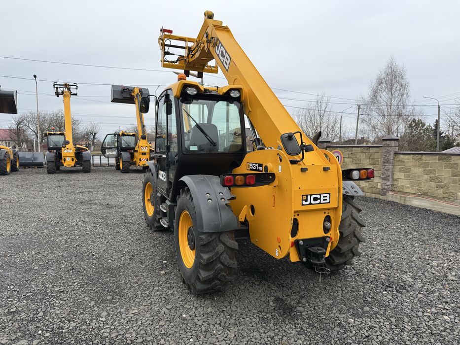 Телескопічний навантажувач JCB 531-70 AGRI, відмінний стан. З ПДВ.