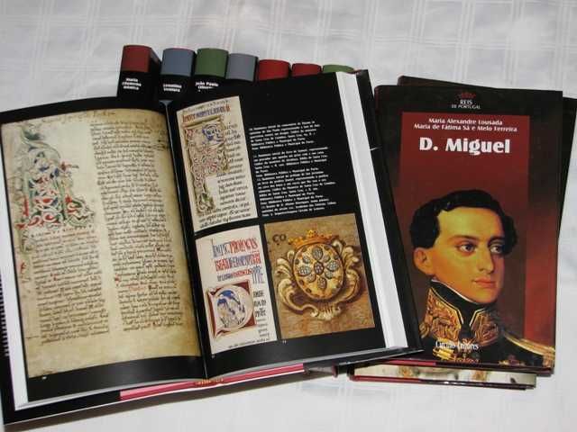 Coleção "Biografias dos Reis de Portugal" (34 volumes)
