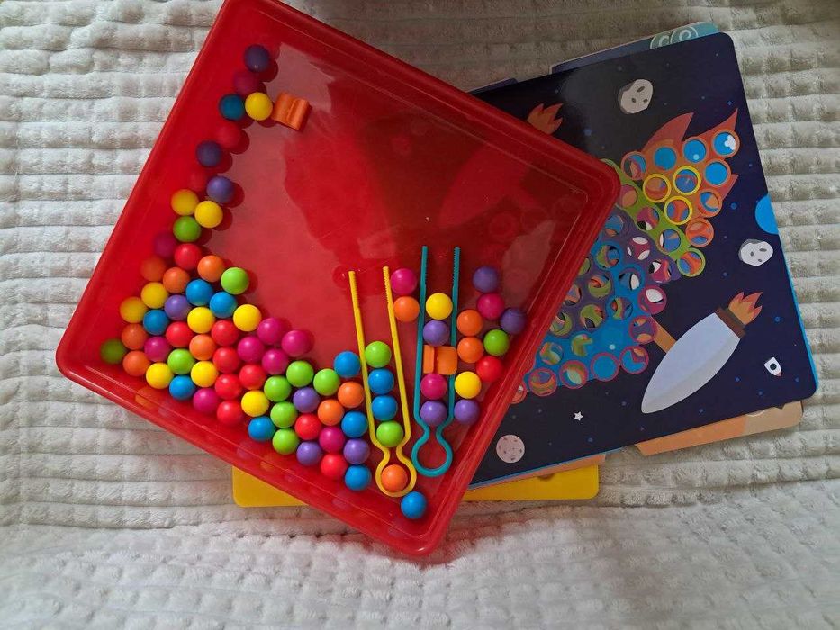 Мозаїка Пізнавальна з щипцями. Funny Puzzles (Оригінал)