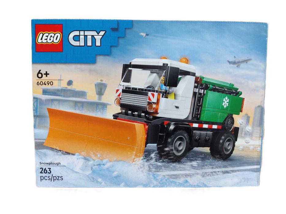 NOWY zestaw LEGO CITY 60490 Pług śnieżny