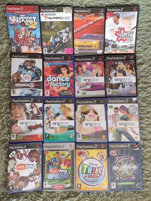Диски PS2 плейстейшен