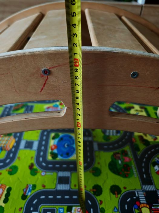 Bujak ślizgawka ścianka wspinaczkowa montessori