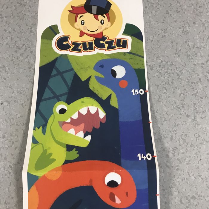 Miarka wzrostu CzuCzu Dinozaury