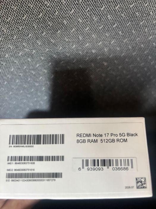 Redmi Note 17 pro