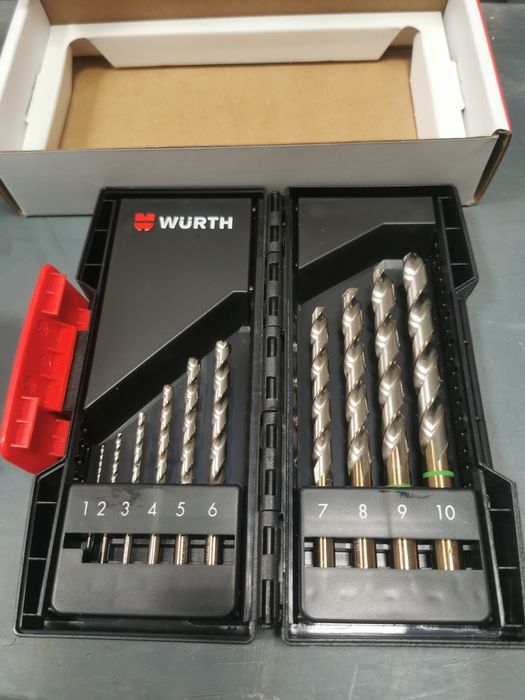 Wiertła wurth kobaltowe