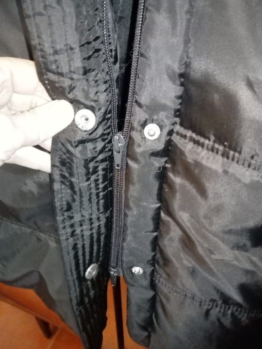 Casaco acolchoado kispo comprido