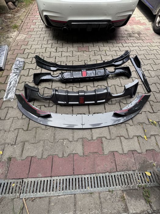 Dokladki bmw f32 dyfozor/spliter/progi