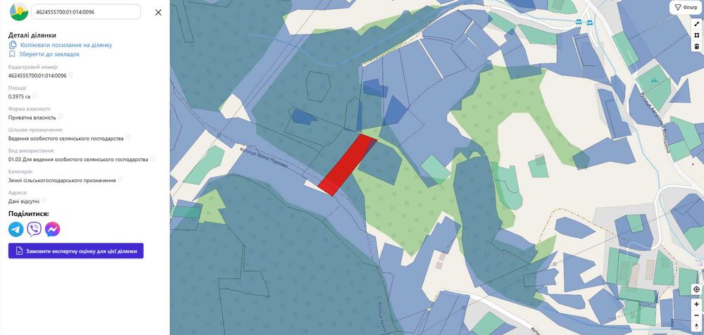 Продаж ділянки, 120 сот., Славське, без комісії для покупця.