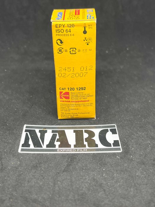 Kodak Ektachrome 64t Professional 120 film