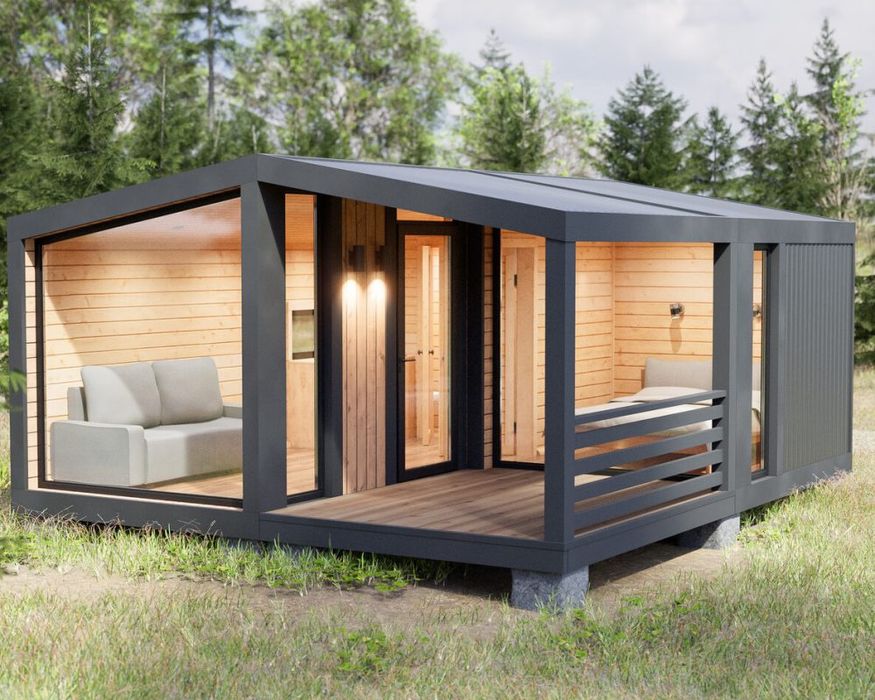 Будинок під ключ, модульні будинки