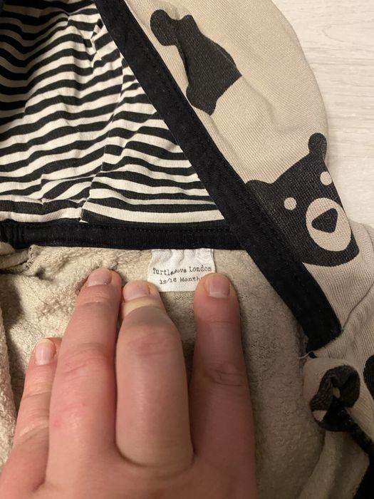 Pajac bez stopek kombinezon miś podobny do zezuzulla