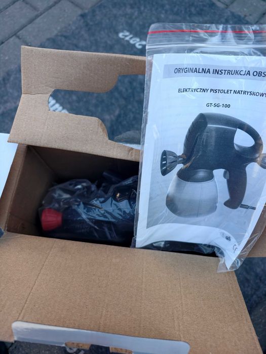 Nowy elektryczny pistolet natryskowy