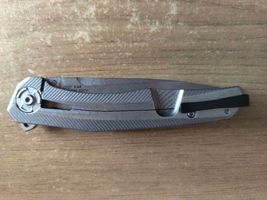 Брелок компактний EDC фліппер складень Zero Tolerance 0707 CF Carbon