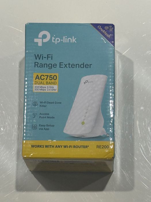 TP-Link RE200 - WiFi Range Extender - AC750 Dual Band