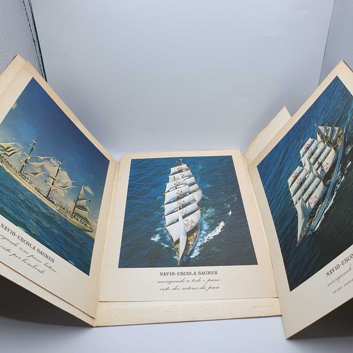 Livro - Fotografias Navio Escola Sagres - Ref-Esc
