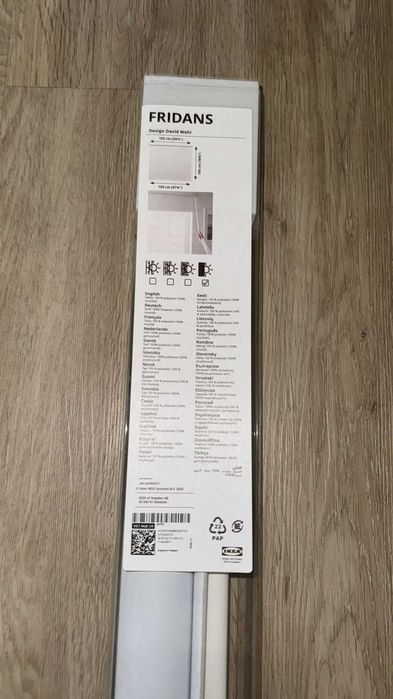 Estore de rolo branco ikea