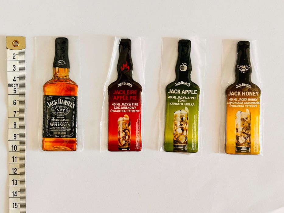 Magnesy na lodówkę Jack Daniel’s - NOWE