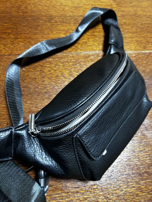 Сумка-бананка мужская эко