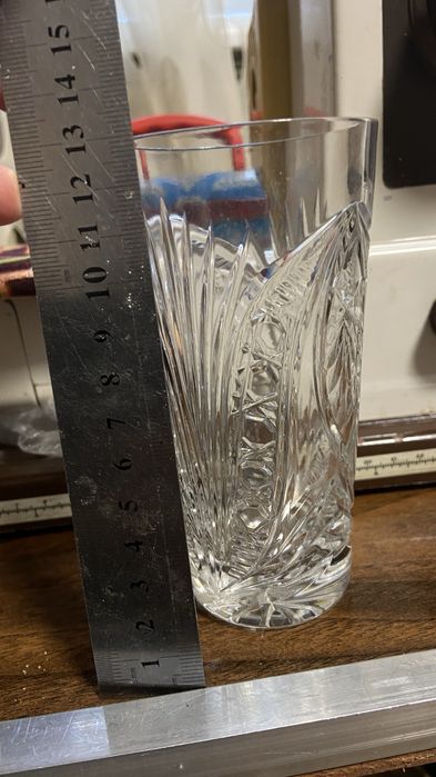 Стаканы хрустальные 12 шт