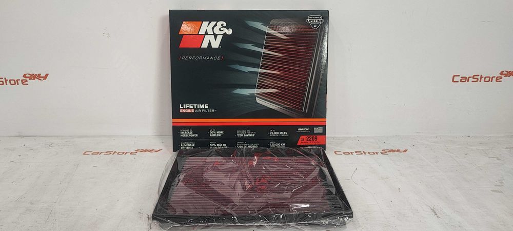 Filtro de ar KN 33-2209 Audi 1.9TDI, 2.0TDI, 2.7TDI, 3.0TDI