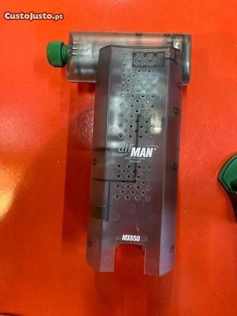 Compressor de ar portátil com carregador para veículo/moto/bicicleta