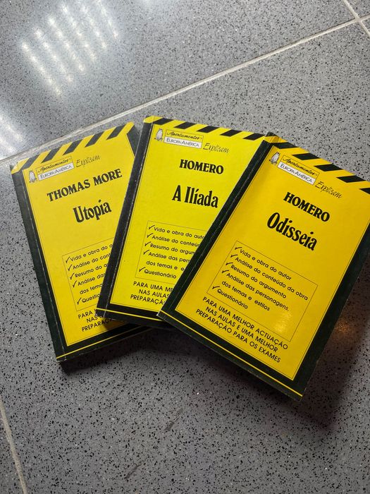 Livros á escolha, com uso. Diferentes idiomas