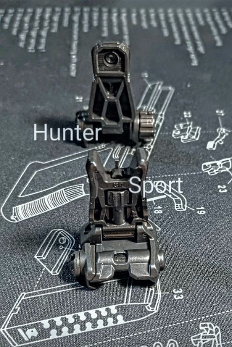 Складные механические, прицельные Мушка и Целик Magpul Mbus Pro Цілик