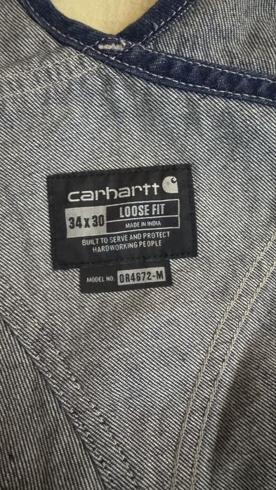 Джинсовий комбінезон Кархард Carhartt