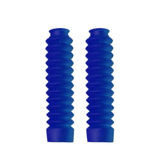 Par foles protetor bainhas borracha moto cafe racer
