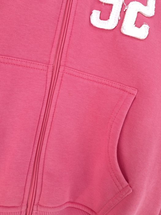 y2k Abercrombie & Fitch bluza rozpinana z kapturem haft logo S
