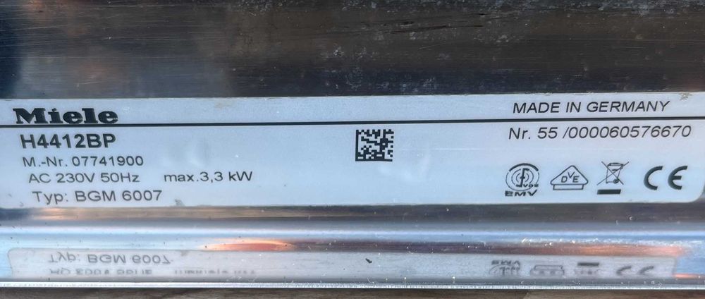 Духовка Miele Н4412ВР духовой шкаф Made in Germany