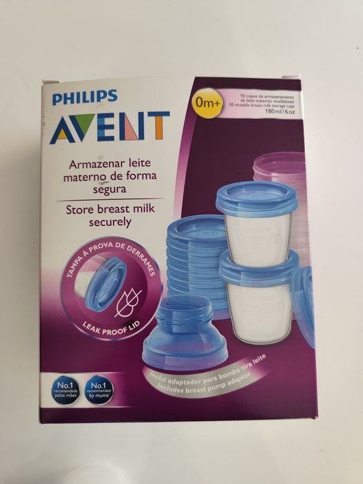 Copos armazenamento Philips avent