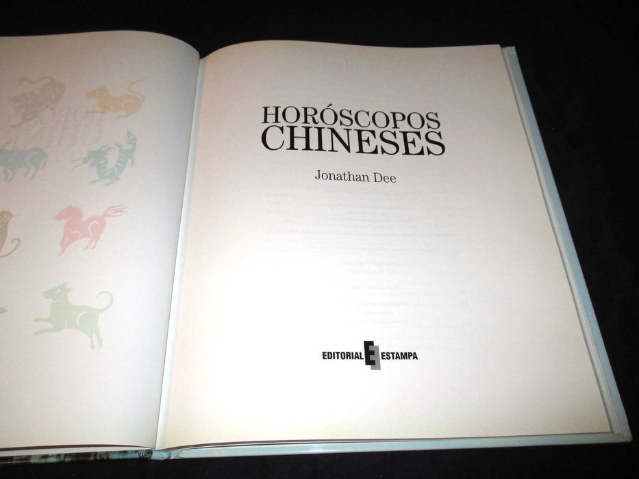 Livro Horóscopos Chineses Jonathan Dee