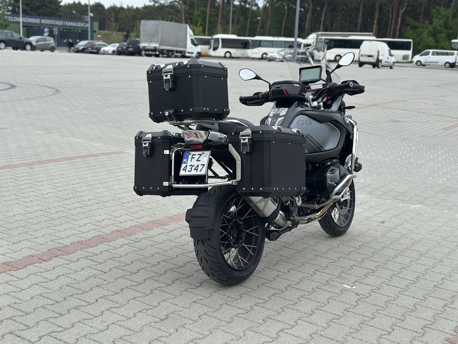 BMW GS1250 Adventure r.2022, triple black, fabrycznie obniżany
