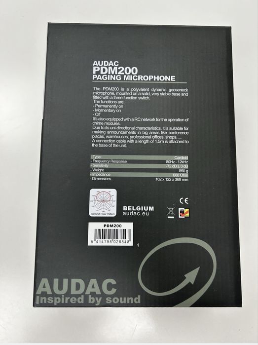 Mikrofon nowy w opakowanih