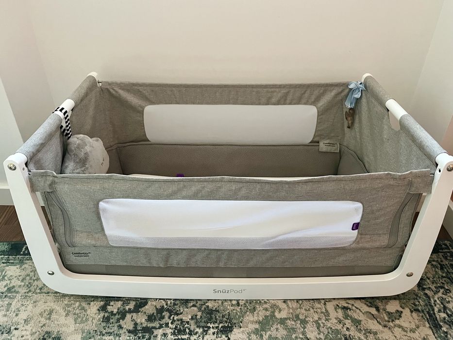 Berço co-sleeping SnüzPod4 + colchão –  Como novo
