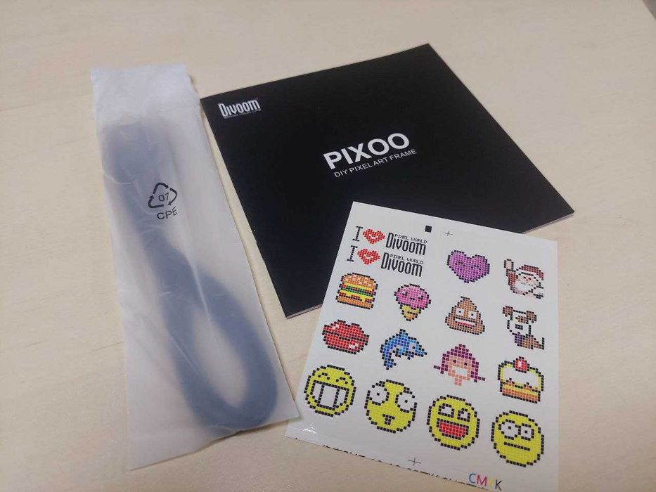 Піксельний дисплей DIVOOM Pixoo-diy pixel art frame (анімація): 1