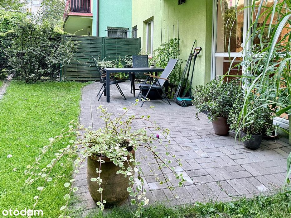 Mieszkanie 60m2 z ogródkiem i tarasem w Bielsku-Białej, parter.