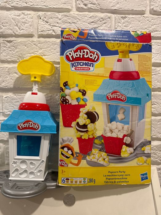 Набор Play-Doh Попкорн Вечеринка. Все детали в комплекте