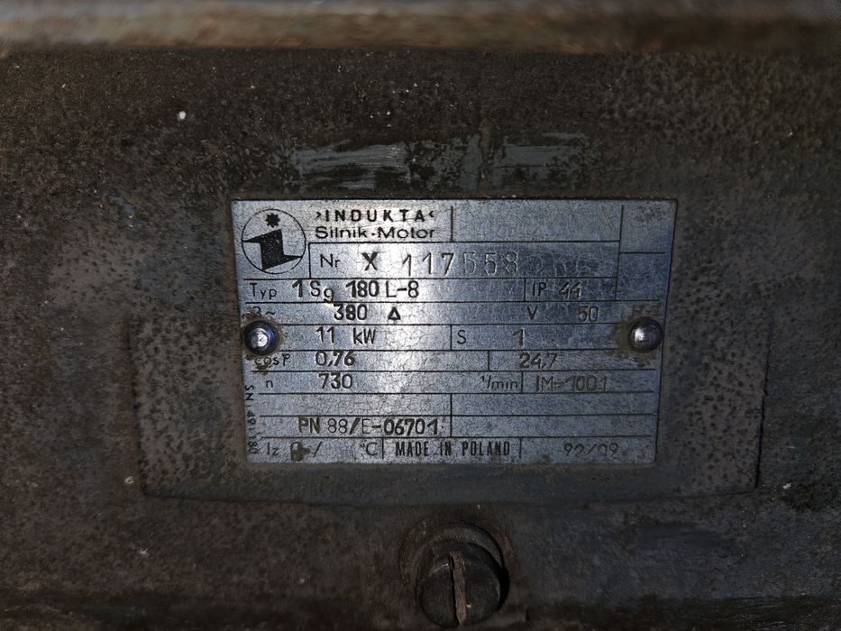 Silnik 11kw sprawny