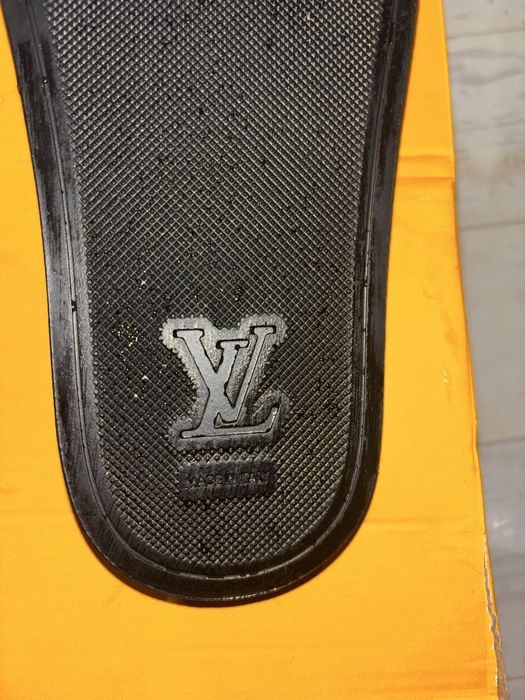Klapki Louis Vuitton Waterfront Mule Monogram Eclipse