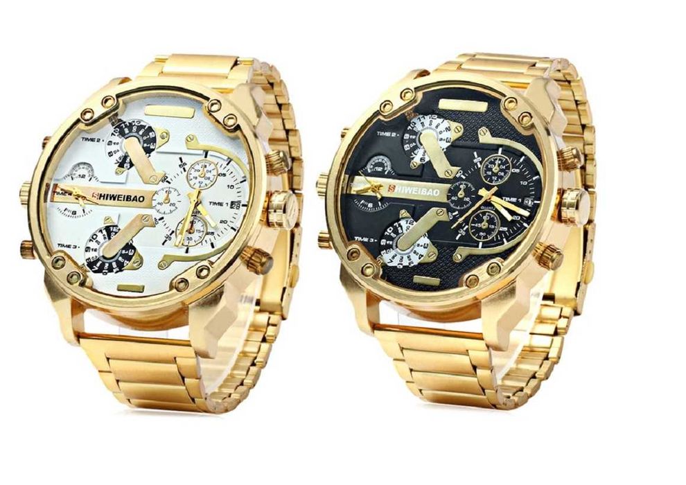 Zegarek SHIWEIBAO DIESEL tarcza 5,7CM na bransolecie