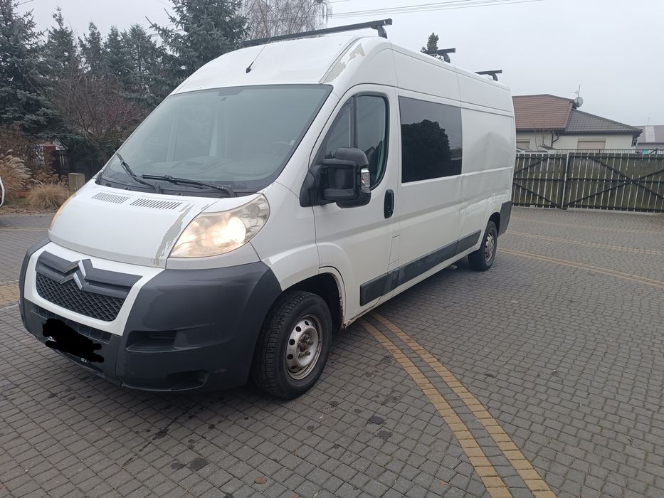 Citroen Jumper 2.2 Brygadówka 9 osób zamiana zamienię motocykl quad