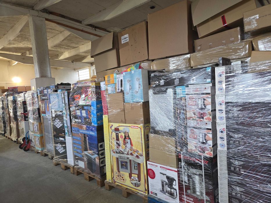 Palety mix nowe, boxy Penny costway tchibo zwroty konsumenckie amazon zabawki kategoria A magazyn